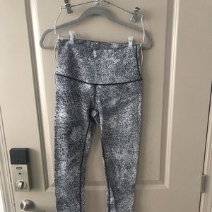 Speckled align leggings